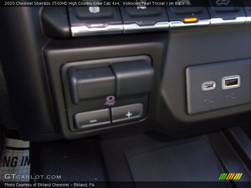 Iridescent Pearl Tricoat / Jet Black 2020 Chevrolet Silverado 3500HD High Country Crew Cab 4x4