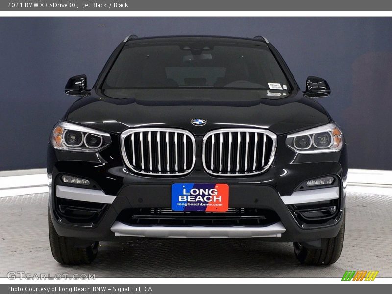 Jet Black / Black 2021 BMW X3 sDrive30i