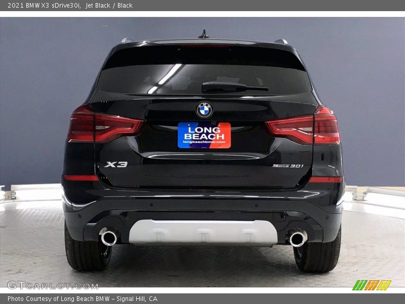 Jet Black / Black 2021 BMW X3 sDrive30i
