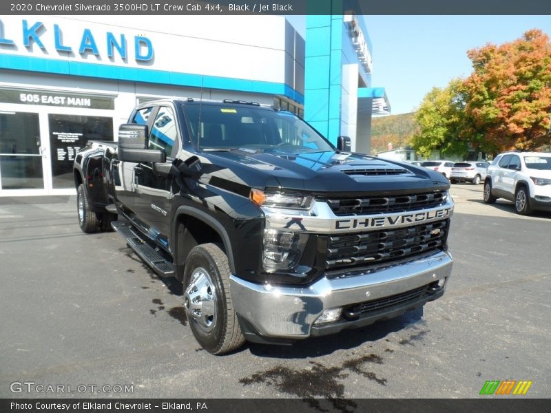 Black / Jet Black 2020 Chevrolet Silverado 3500HD LT Crew Cab 4x4