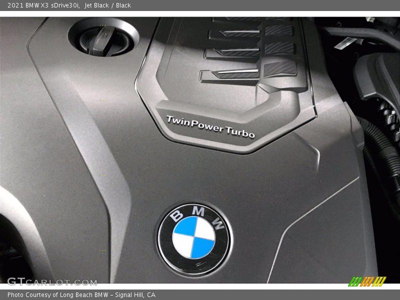 Jet Black / Black 2021 BMW X3 sDrive30i