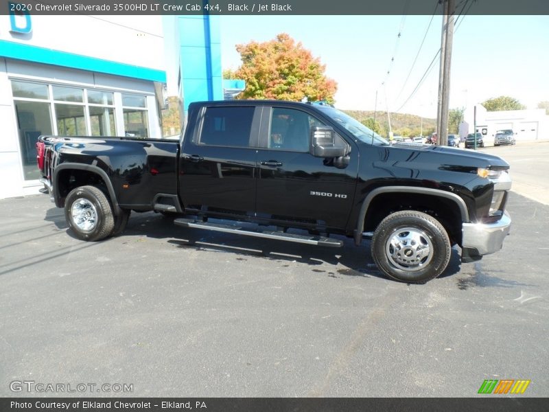 Black / Jet Black 2020 Chevrolet Silverado 3500HD LT Crew Cab 4x4