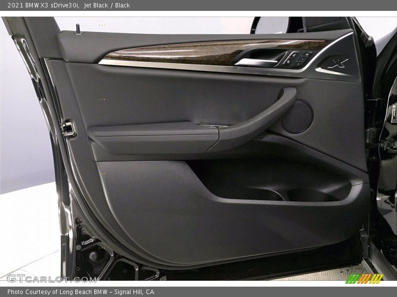 Jet Black / Black 2021 BMW X3 sDrive30i