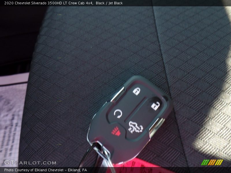 Black / Jet Black 2020 Chevrolet Silverado 3500HD LT Crew Cab 4x4