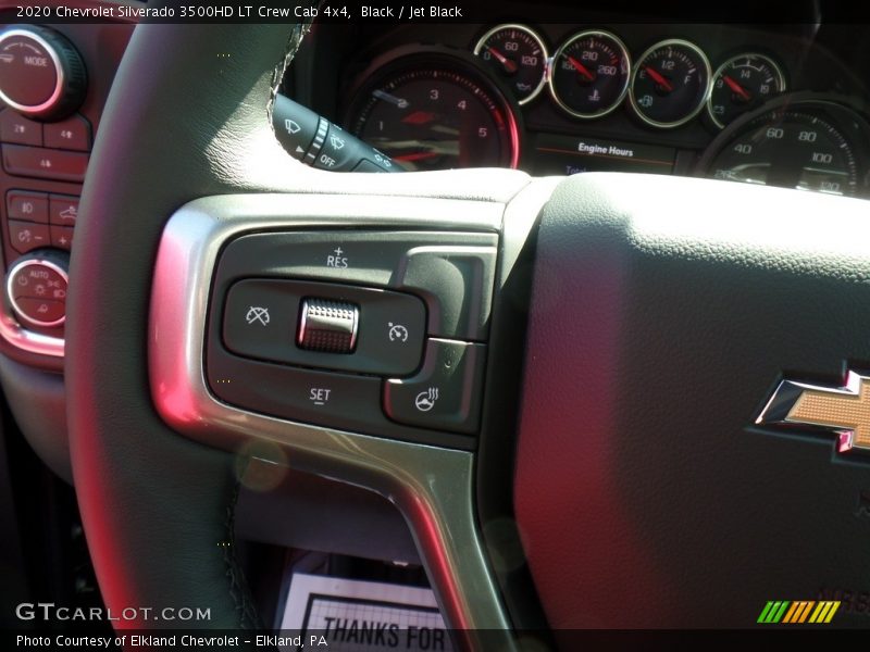 Black / Jet Black 2020 Chevrolet Silverado 3500HD LT Crew Cab 4x4