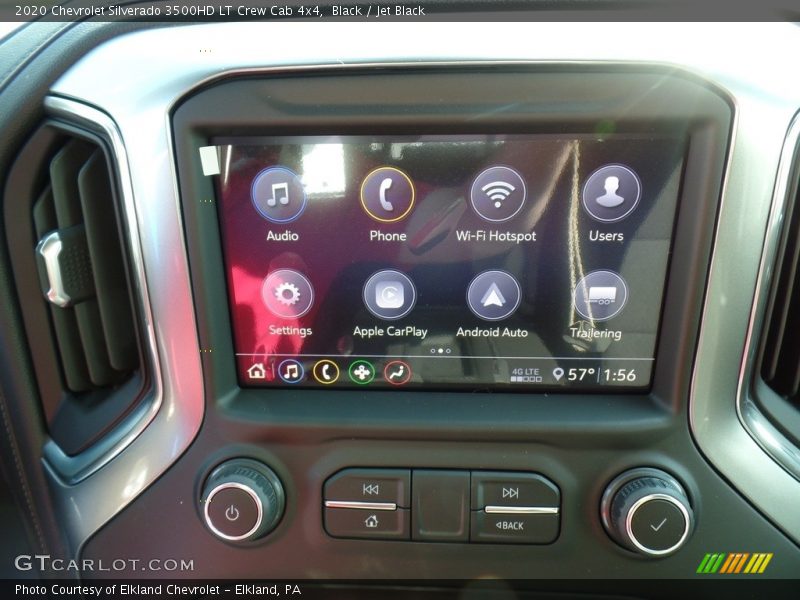 Black / Jet Black 2020 Chevrolet Silverado 3500HD LT Crew Cab 4x4