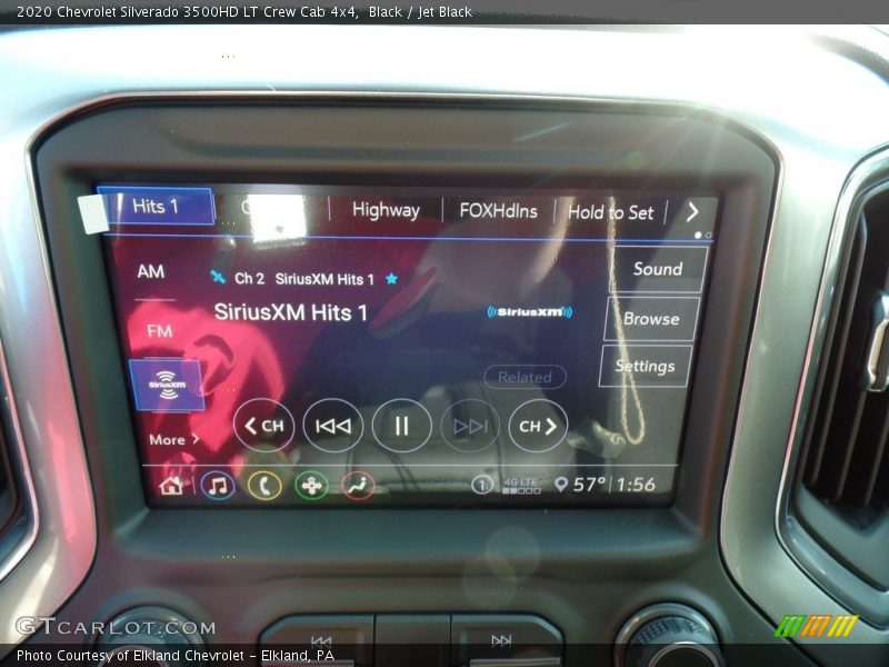 Black / Jet Black 2020 Chevrolet Silverado 3500HD LT Crew Cab 4x4