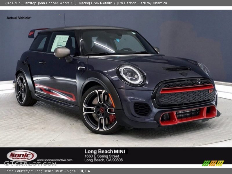 Racing Grey Metallic / JCW Carbon Black w/Dinamica 2021 Mini Hardtop John Cooper Works GP
