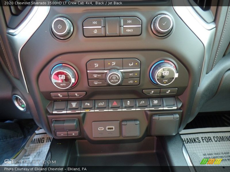 Black / Jet Black 2020 Chevrolet Silverado 3500HD LT Crew Cab 4x4