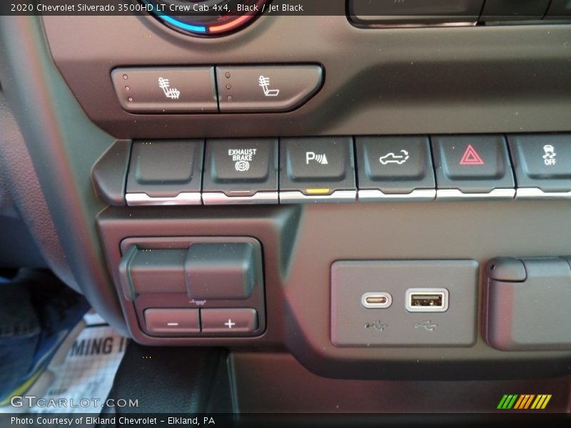 Black / Jet Black 2020 Chevrolet Silverado 3500HD LT Crew Cab 4x4