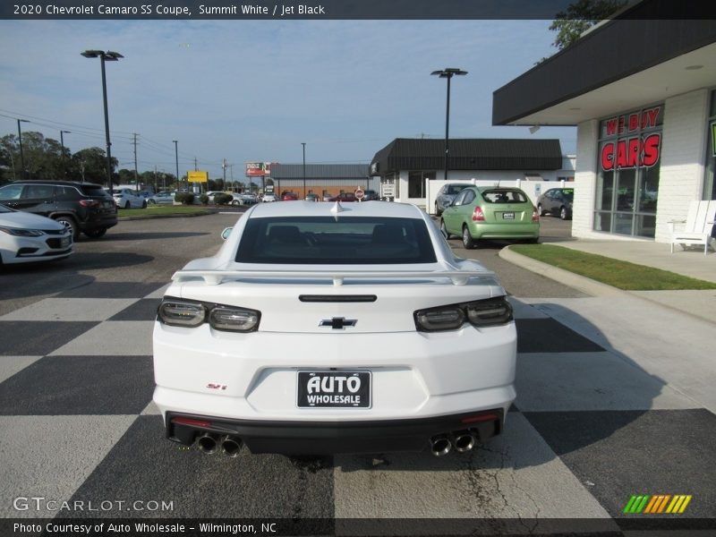 Summit White / Jet Black 2020 Chevrolet Camaro SS Coupe