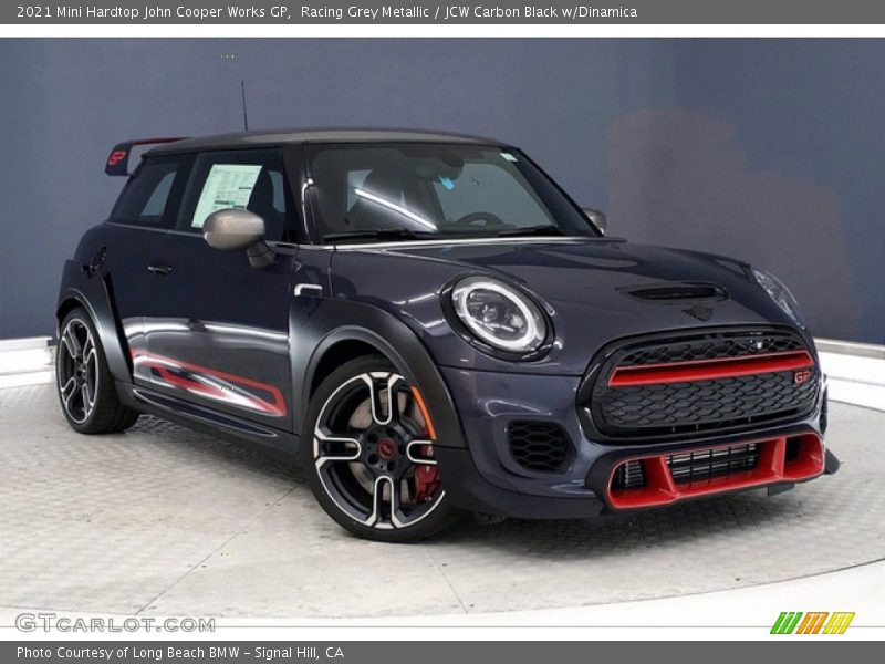 Racing Grey Metallic / JCW Carbon Black w/Dinamica 2021 Mini Hardtop John Cooper Works GP