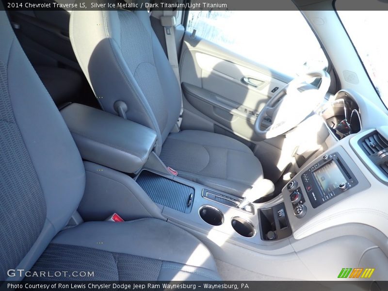 Silver Ice Metallic / Dark Titanium/Light Titanium 2014 Chevrolet Traverse LS