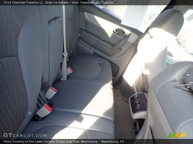 Silver Ice Metallic / Dark Titanium/Light Titanium 2014 Chevrolet Traverse LS