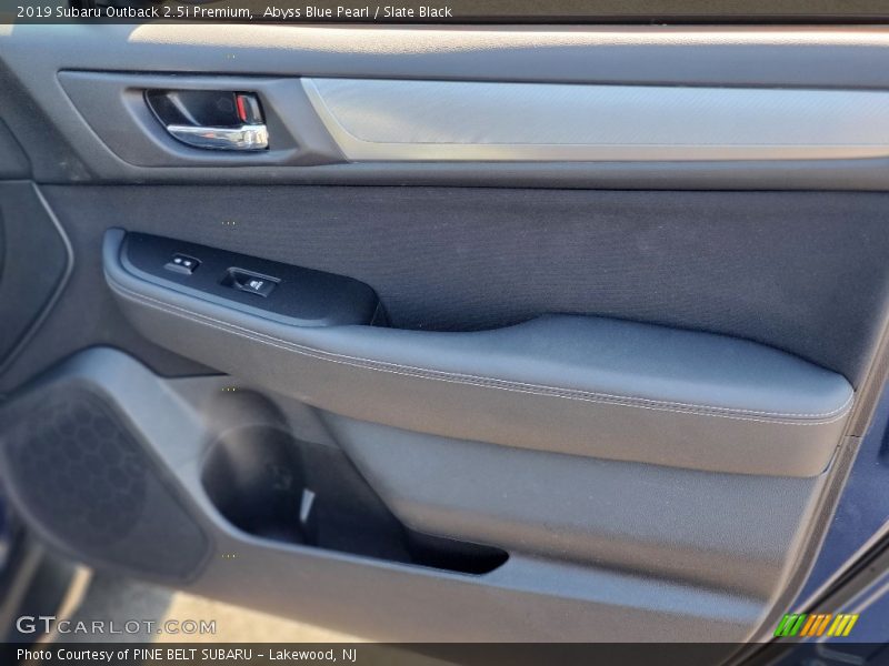 Abyss Blue Pearl / Slate Black 2019 Subaru Outback 2.5i Premium