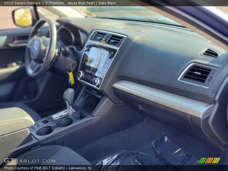 Abyss Blue Pearl / Slate Black 2019 Subaru Outback 2.5i Premium