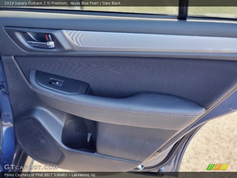 Abyss Blue Pearl / Slate Black 2019 Subaru Outback 2.5i Premium
