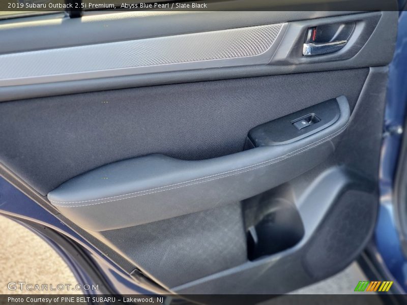 Abyss Blue Pearl / Slate Black 2019 Subaru Outback 2.5i Premium
