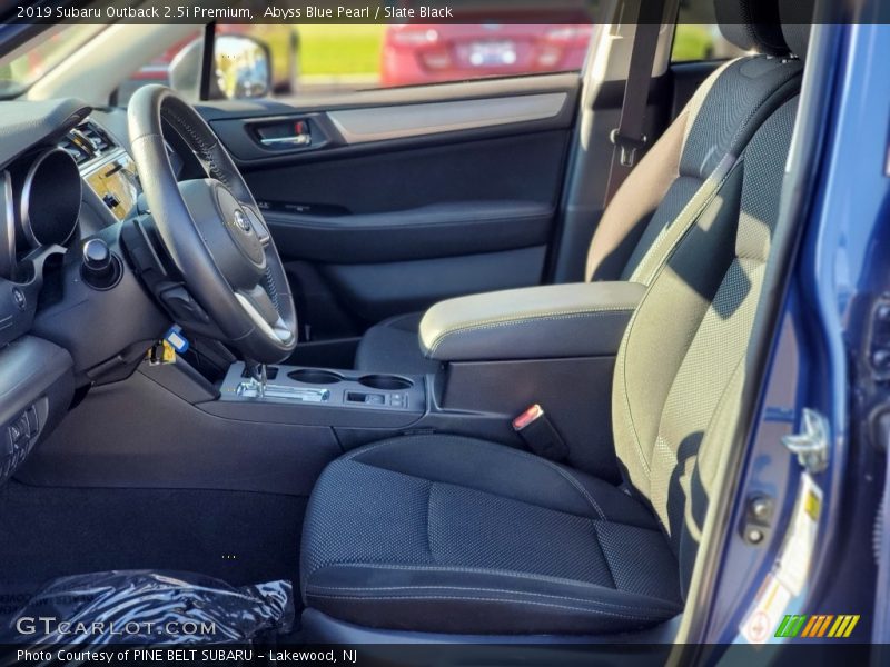 Abyss Blue Pearl / Slate Black 2019 Subaru Outback 2.5i Premium