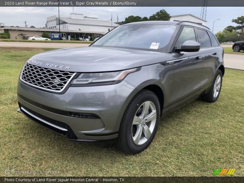 Eiger Gray Metallic / Ebony/Ebony 2020 Land Rover Range Rover Velar S