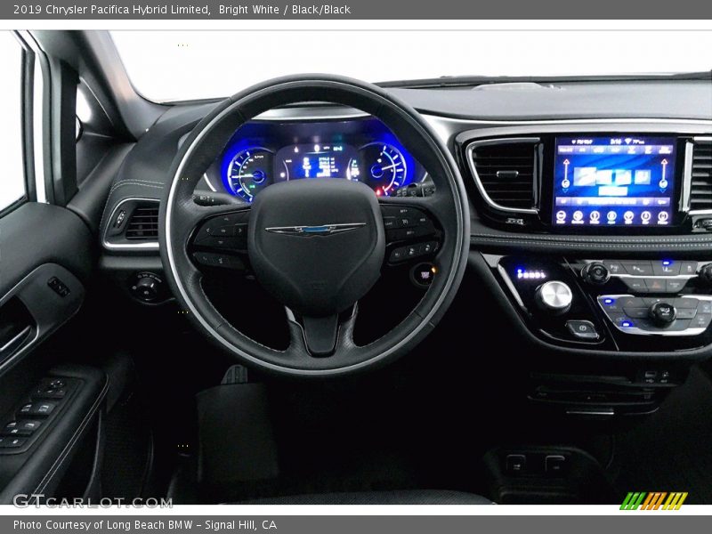 Bright White / Black/Black 2019 Chrysler Pacifica Hybrid Limited