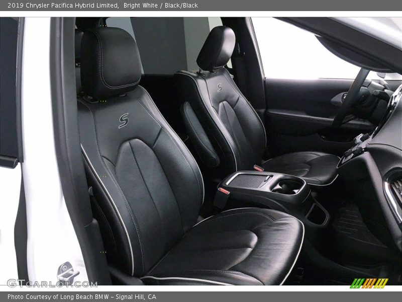 Bright White / Black/Black 2019 Chrysler Pacifica Hybrid Limited