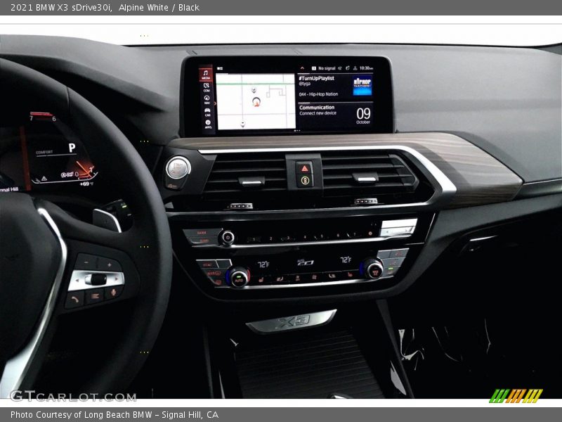 Alpine White / Black 2021 BMW X3 sDrive30i