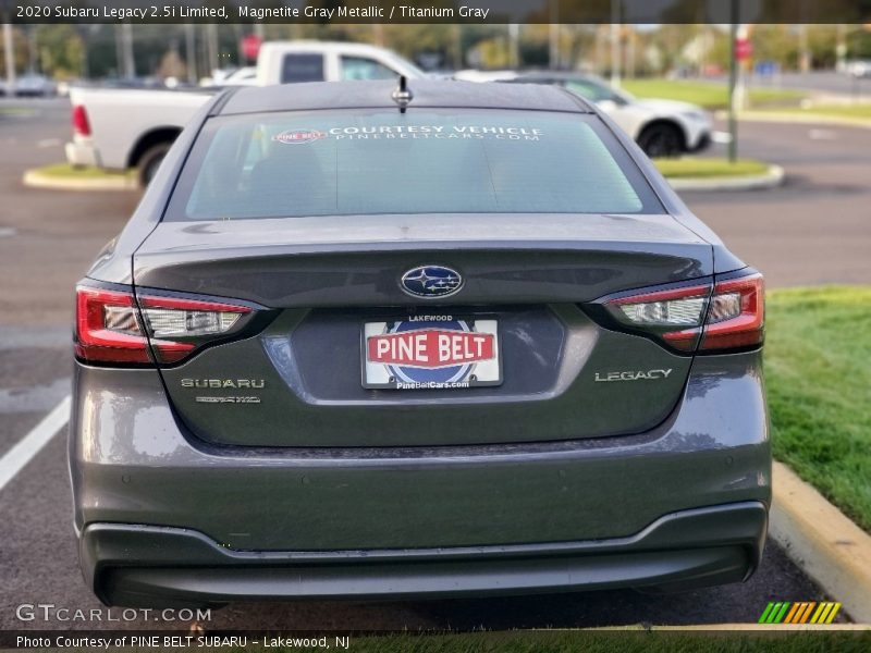 Magnetite Gray Metallic / Titanium Gray 2020 Subaru Legacy 2.5i Limited
