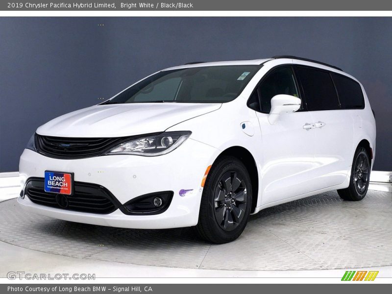 Bright White / Black/Black 2019 Chrysler Pacifica Hybrid Limited