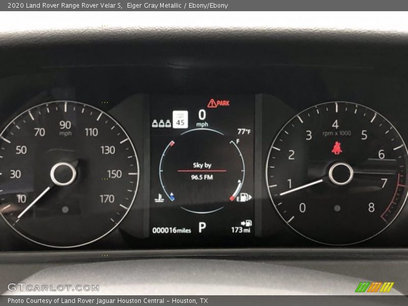  2020 Range Rover Velar S S Gauges