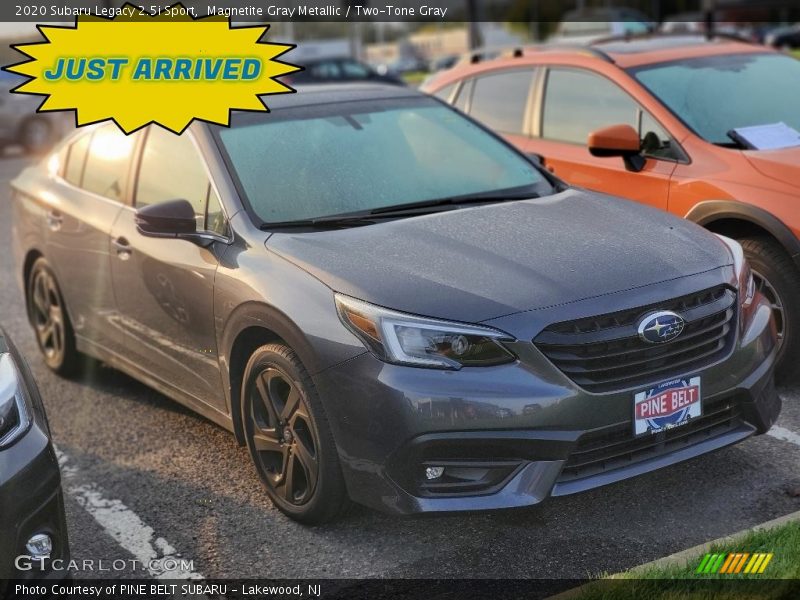 Magnetite Gray Metallic / Two-Tone Gray 2020 Subaru Legacy 2.5i Sport
