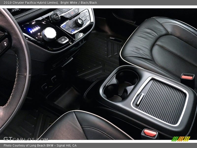 Bright White / Black/Black 2019 Chrysler Pacifica Hybrid Limited