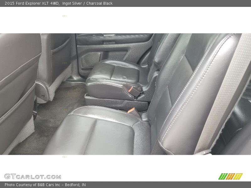 Ingot Silver / Charcoal Black 2015 Ford Explorer XLT 4WD