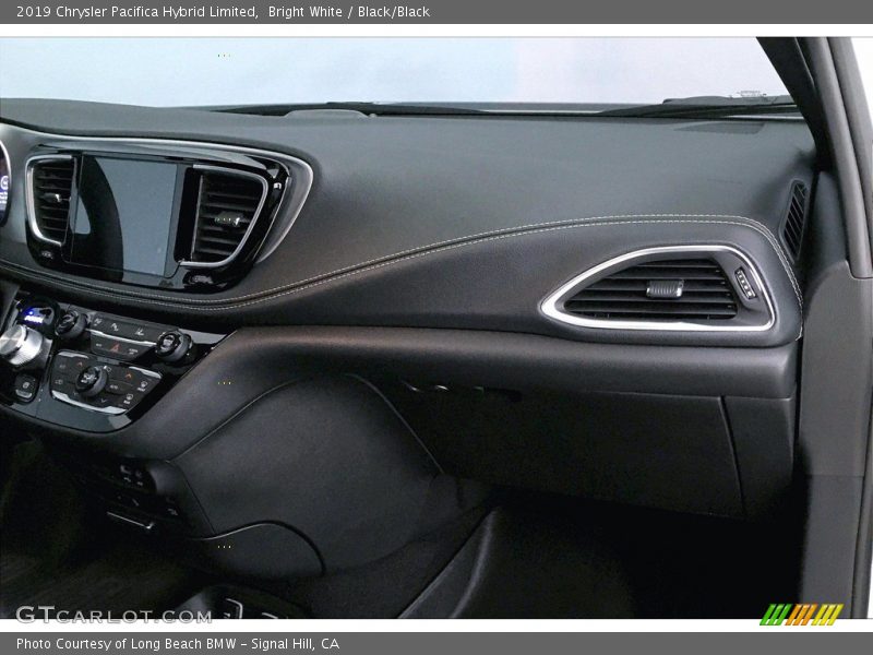 Bright White / Black/Black 2019 Chrysler Pacifica Hybrid Limited