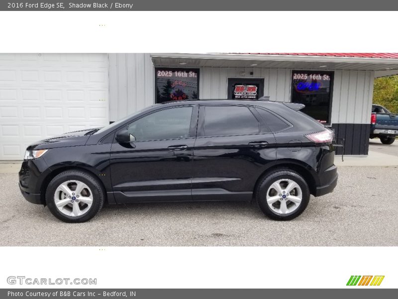 Shadow Black / Ebony 2016 Ford Edge SE