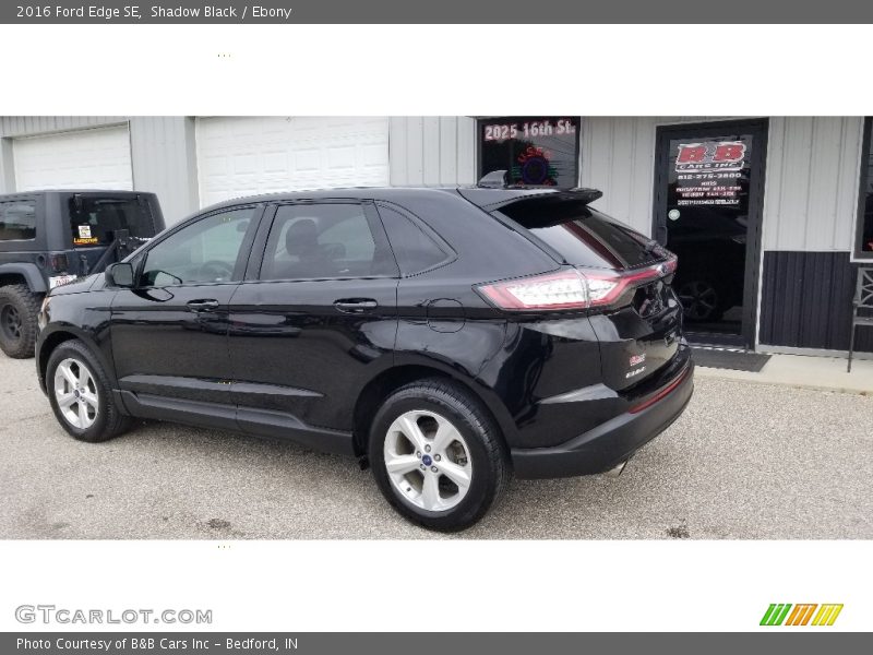 Shadow Black / Ebony 2016 Ford Edge SE