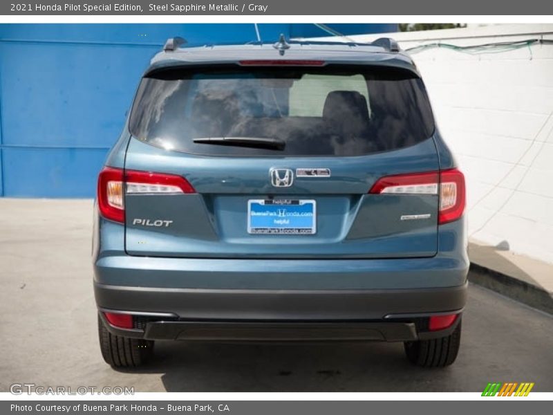 Steel Sapphire Metallic / Gray 2021 Honda Pilot Special Edition