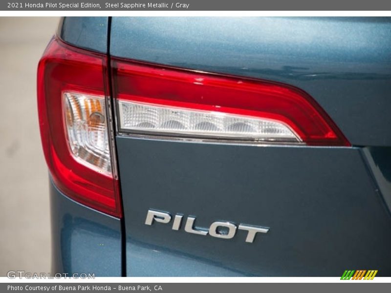 Steel Sapphire Metallic / Gray 2021 Honda Pilot Special Edition