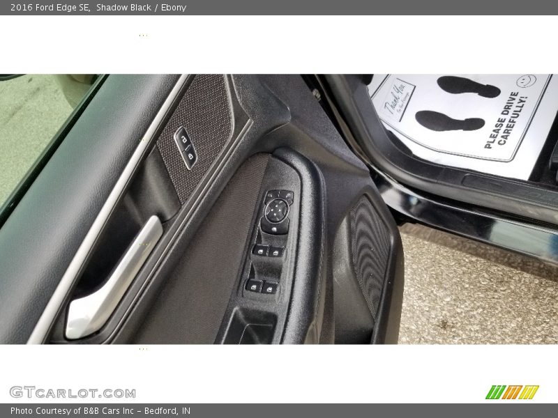 Shadow Black / Ebony 2016 Ford Edge SE