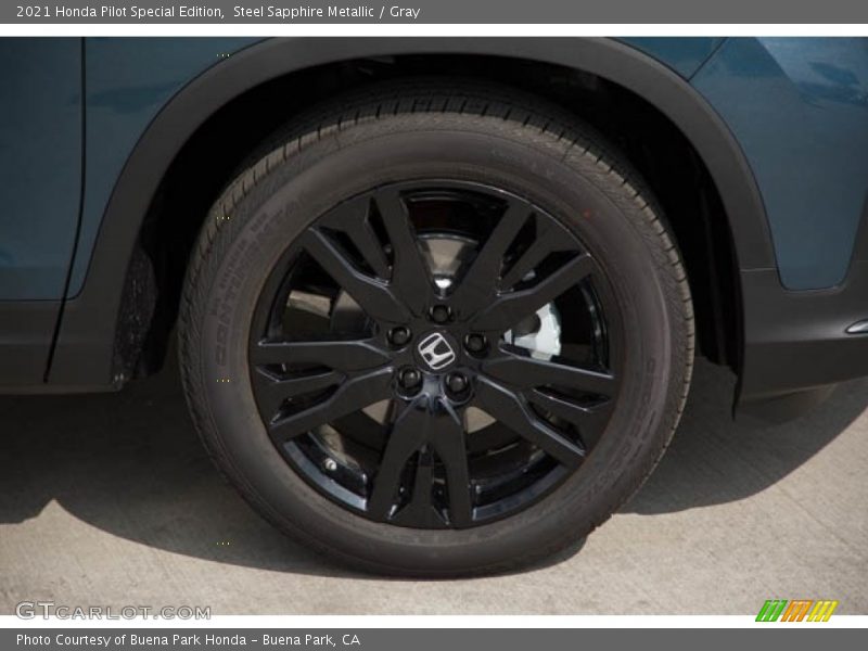 Steel Sapphire Metallic / Gray 2021 Honda Pilot Special Edition