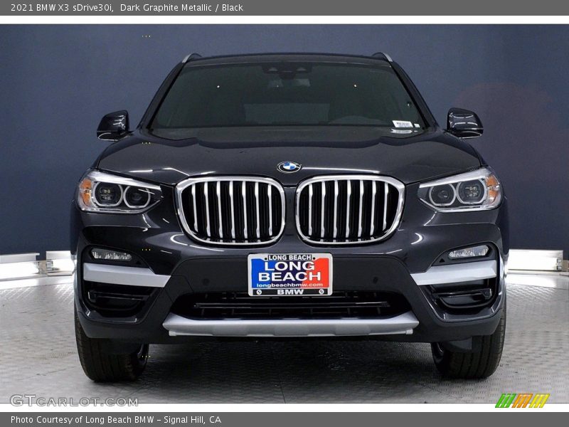 Dark Graphite Metallic / Black 2021 BMW X3 sDrive30i