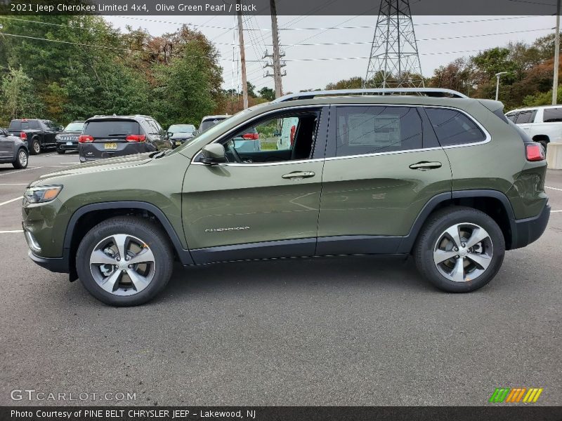  2021 Cherokee Limited 4x4 Olive Green Pearl
