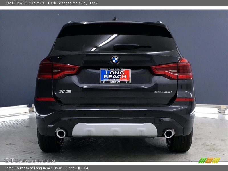 Dark Graphite Metallic / Black 2021 BMW X3 sDrive30i