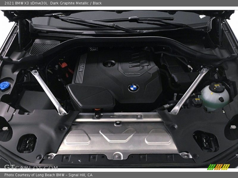 Dark Graphite Metallic / Black 2021 BMW X3 sDrive30i