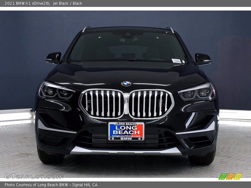 Jet Black / Black 2021 BMW X1 sDrive28i