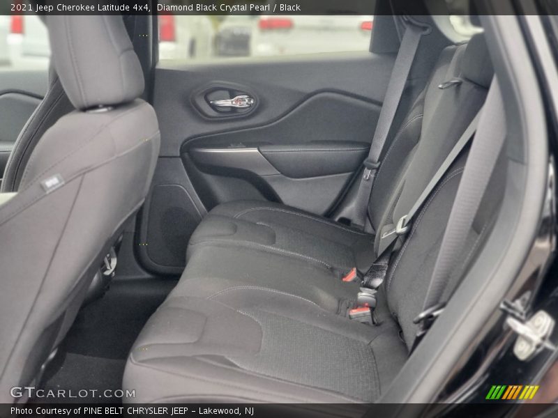 Diamond Black Crystal Pearl / Black 2021 Jeep Cherokee Latitude 4x4