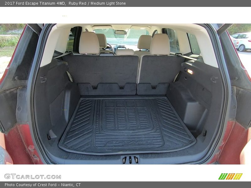 Ruby Red / Medium Light Stone 2017 Ford Escape Titanium 4WD
