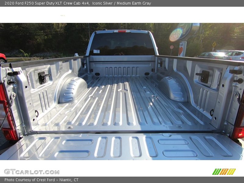 Iconic Silver / Medium Earth Gray 2020 Ford F250 Super Duty XLT Crew Cab 4x4