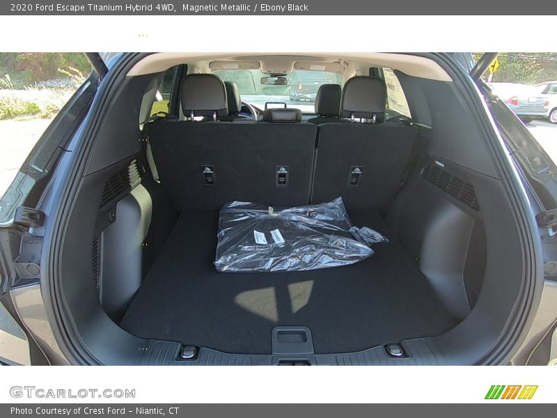 Magnetic Metallic / Ebony Black 2020 Ford Escape Titanium Hybrid 4WD