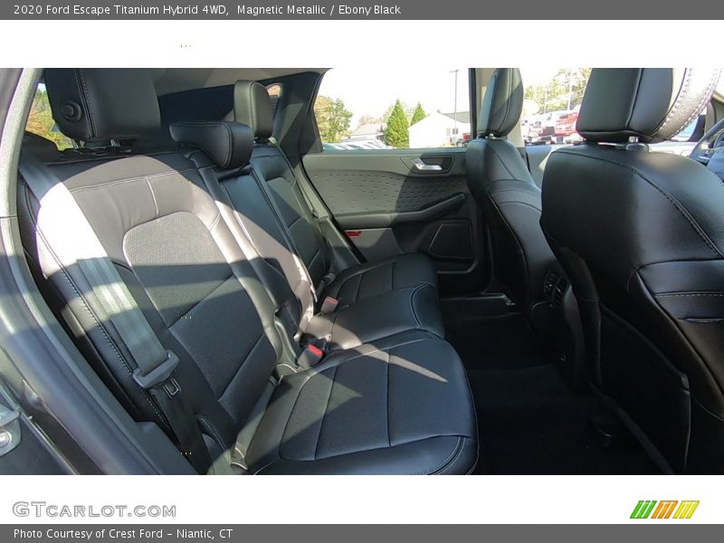 Magnetic Metallic / Ebony Black 2020 Ford Escape Titanium Hybrid 4WD